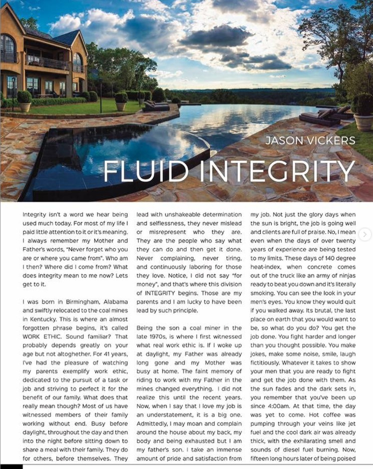 High end pool builder Birmingham Alabama 1